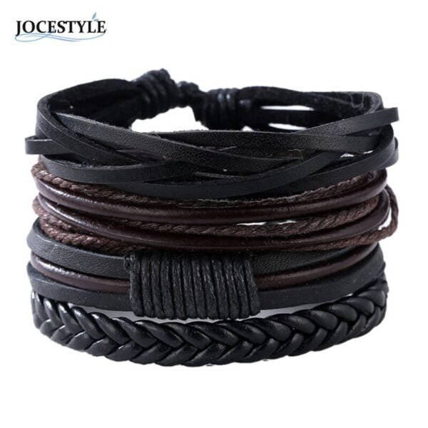 Men’s leather bracelets – Charm jewelry 5