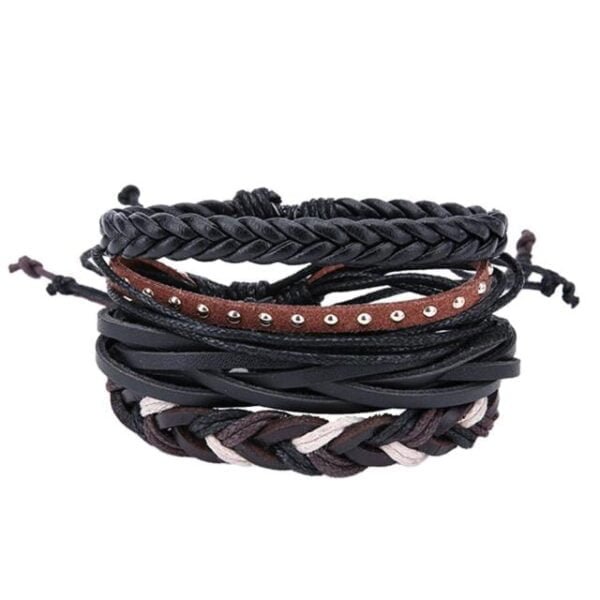 Men’s leather bracelets – Charm jewelry 10