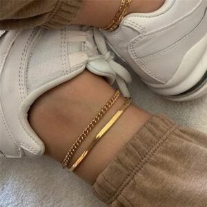 New Fashion Gold Snake Anklet for Women and Girls
