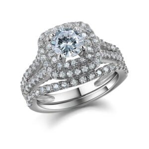 Zircon engagement ring for women – Premium jewelry