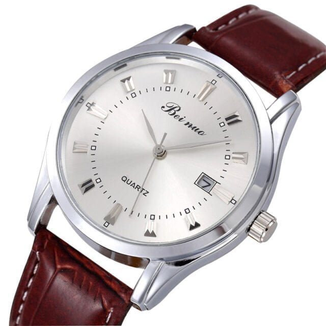 Leather wrist watch for men – Luxury model 3
